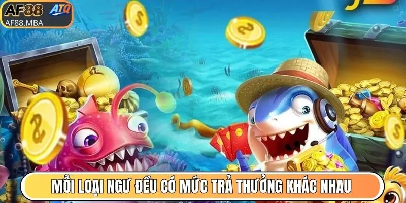 Tỷ Lệ Trả Thưởng Bắn Cá AF88 Hấp Dẫn, Cơ Hội Đổi Đời