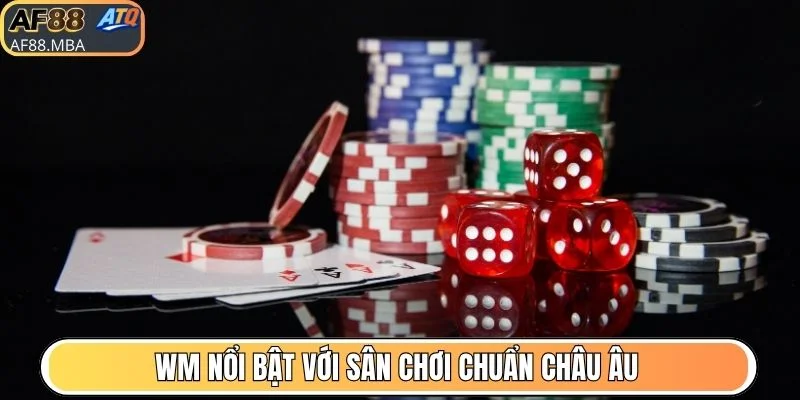 Sảnh Casino AE/SA/WM Tại AF88 - Tâm Điểm Trải Nghiệm Thật